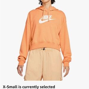 Nike Sportswear Club Fleece Women's Oversized Crop Graphic Hoodie small